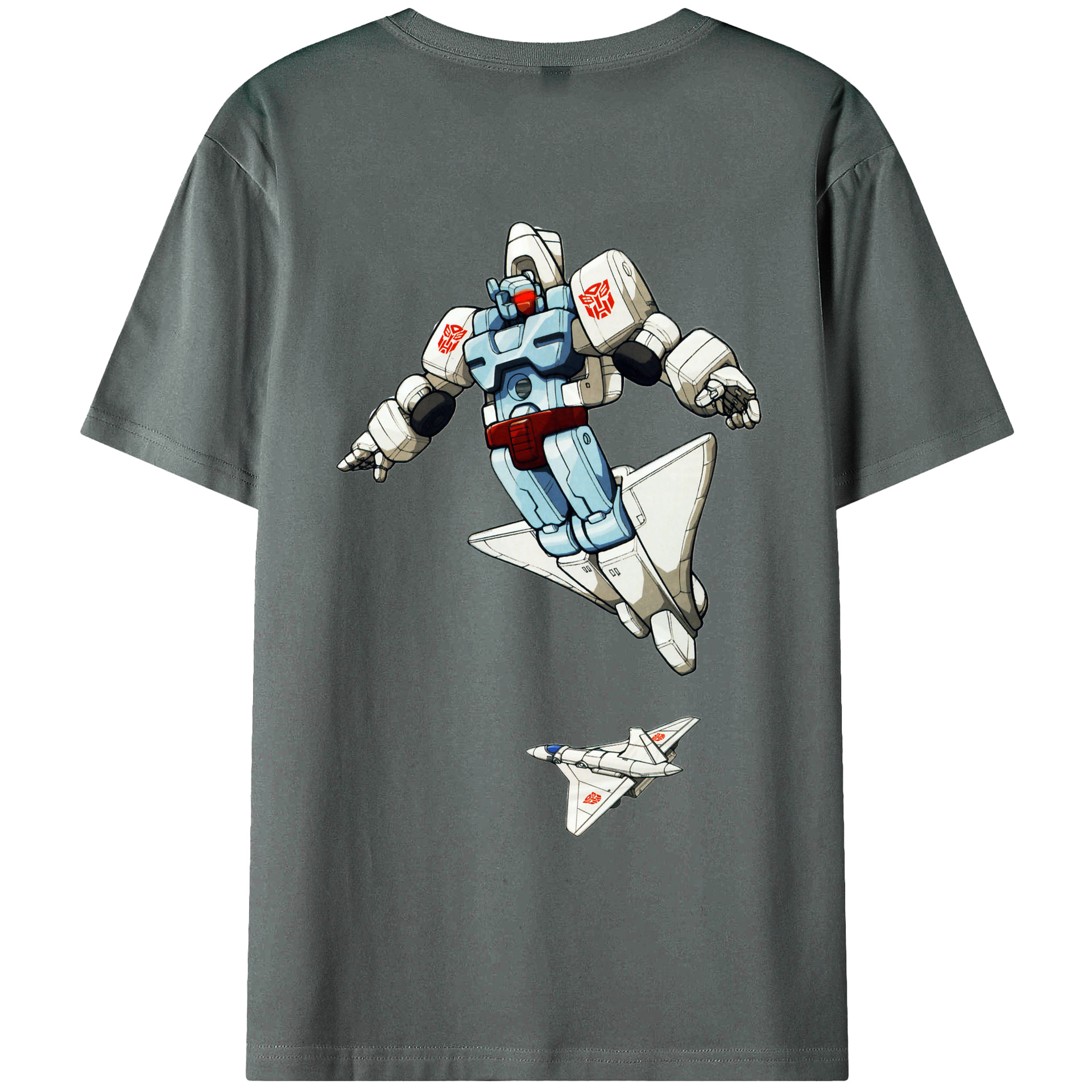 （画像用）  綿100％ メンズ半袖Tシャツ（バックプリント） 通気性